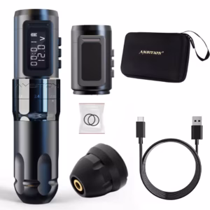 Ambition MARS-U Professionaalne Juhtmevaba Tattoo Masin Pen